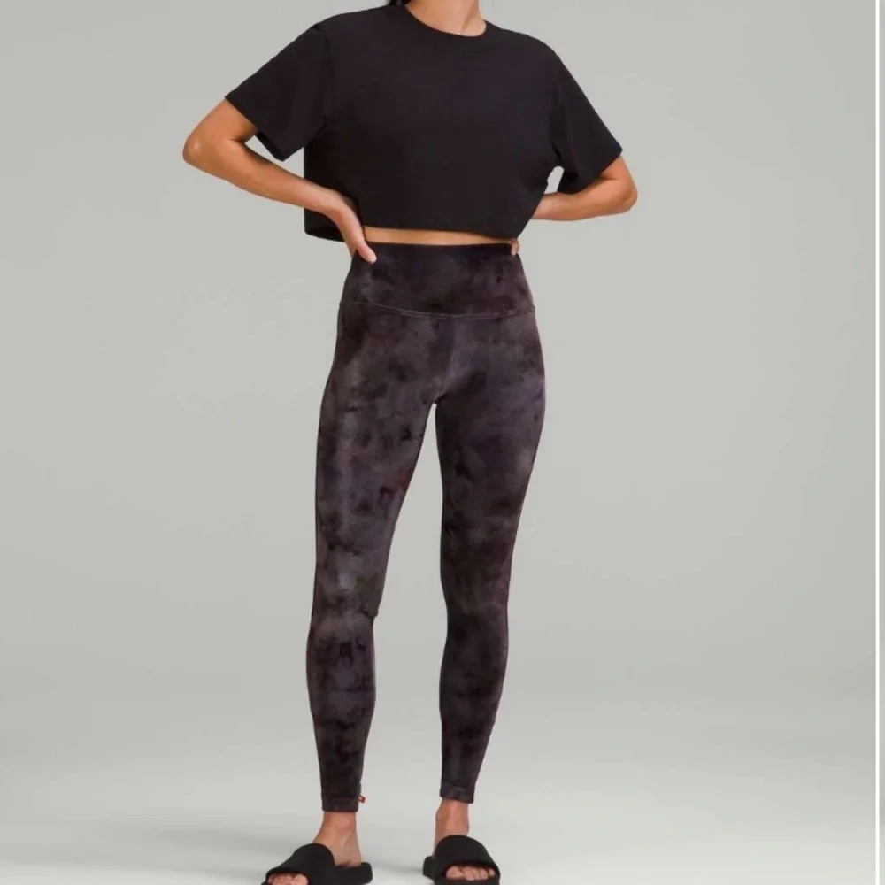 Lululemon Wunder Lounge HR leggings in Velour 28”
